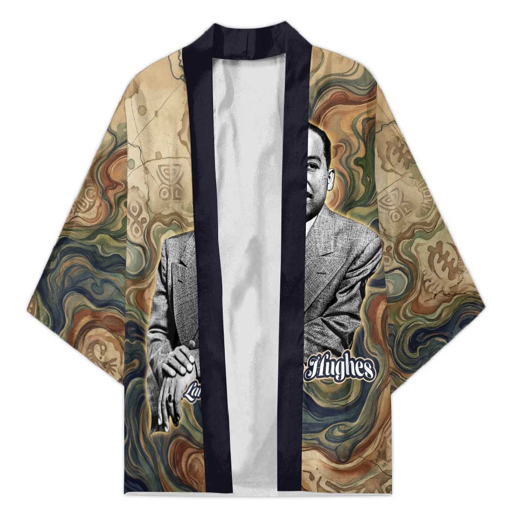 Langston Hughes Kimono My Soul Has Grown Deep Like the Rivers - African Pride