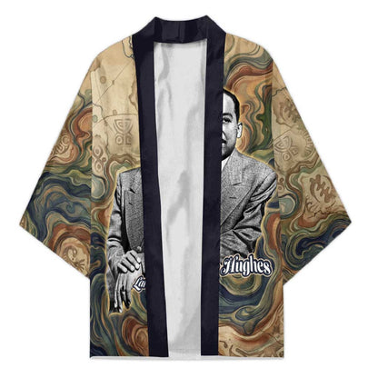 Langston Hughes Kimono My Soul Has Grown Deep Like the Rivers - African Pride