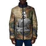Langston Hughes Padded Jacket My Soul Has Grown Deep Like the Rivers - African Pride
