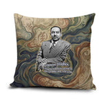 Langston Hughes Pillow Cover My Soul Has Grown Deep Like the Rivers - African Pride