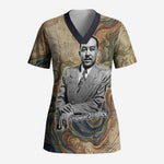 Langston Hughes Scrub Top My Soul Has Grown Deep Like the Rivers - African Pride