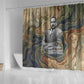 Langston Hughes Shower Curtain My Soul Has Grown Deep Like the Rivers - African Pride