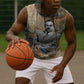 Langston Hughes Sleeveless Hoodie My Soul Has Grown Deep Like the Rivers - African Pride