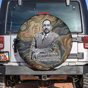 Langston Hughes Spare Tire Cover My Soul Has Grown Deep Like the Rivers - African Pride