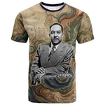 Langston Hughes T shirt My Soul Has Grown Deep Like the Rivers - African Pride