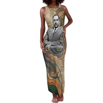Langston Hughes Tank Maxi Dress My Soul Has Grown Deep Like the Rivers - African Pride
