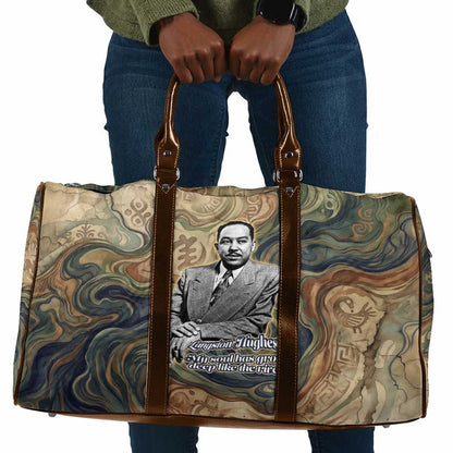 Langston Hughes Travel Bag My Soul Has Grown Deep Like the Rivers - African Pride