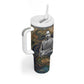 Langston Hughes Tumbler With Handle My Soul Has Grown Deep Like the Rivers - African Pride