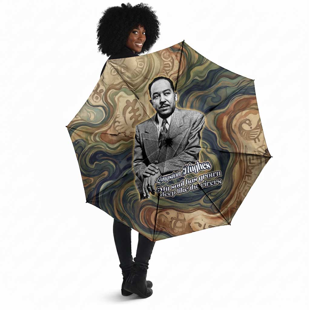 Langston Hughes Umbrella My Soul Has Grown Deep Like the Rivers - African Pride