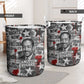 Langston Hughes Laundry Basket Urban Brick Wall Design with Protest Art and Poetry Powerful Quotes - African Pride
