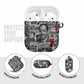 Langston Hughes AirPods Case Urban Brick Wall Design with Protest Art and Poetry Powerful Quotes - African Pride