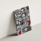 Langston Hughes Canvas Wall Art Urban Brick Wall Design with Protest Art and Poetry Powerful Quotes - African Pride