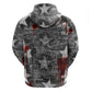 Langston Hughes Hoodie Urban Brick Wall Design with Protest Art and Poetry Powerful Quotes - African Pride