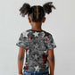 Langston Hughes Kid T shirt Urban Brick Wall Design with Protest Art and Poetry Powerful Quotes - African Pride