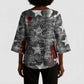 Langston Hughes Kimono Sleeve Blouse Urban Brick Wall Design with Protest Art and Poetry Powerful Quotes - African Pride