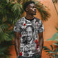 Langston Hughes T shirt Urban Brick Wall Design with Protest Art and Poetry Powerful Quotes - African Pride