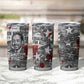 Langston Hughes Tumbler Cup Urban Brick Wall Design with Protest Art and Poetry Powerful Quotes - African Pride