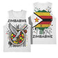 Spirit of Zimbabwe Basketball Jersey Flag Colors and Symbol of Peace TS04