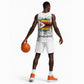 Spirit of Zimbabwe Basketball Jersey Flag Colors and Symbol of Peace TS04