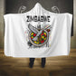 Spirit of Zimbabwe Hooded Blanket Flag Colors and Symbol of Peace