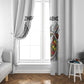 Spirit of Zimbabwe Window Curtain Flag Colors and Symbol of Peace