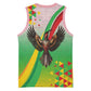 Vibe Zimbabwe Basketball Jersey Tribal-Inspired Background with Geometric Flag Color Design TS04