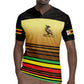 Pride Zimbabwe Rugby Jersey Zimbabwean Bird, Tribal Patterns and Pan-African Colors