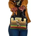 Pride Zimbabwe Shoulder Handbag Zimbabwean Bird, Tribal Patterns and Pan-African Colors