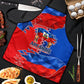 Haiti Flag Day Arcahaie 1803 Apron Geometric Low Poly Flag Art - Birthplace Of Liberty Graphic