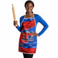 Haiti Flag Day Arcahaie 1803 Apron Geometric Low Poly Flag Art - Birthplace Of Liberty Graphic