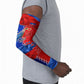 Haiti Flag Day Arcahaie 1803 Arm Sleeves Geometric Low Poly Flag Art - Birthplace Of Liberty Graphic