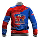 Haiti Flag Day Arcahaie 1803 Baseball Jacket Geometric Low Poly Flag Art - Birthplace Of Liberty Graphic