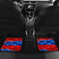 Haiti Flag Day Arcahaie 1803 Car Mats Geometric Low Poly Flag Art - Birthplace Of Liberty Graphic