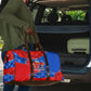 Haiti Flag Day Arcahaie 1803 Travel Bag Geometric Low Poly Flag Art - Birthplace Of Liberty Graphic