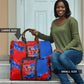 Haiti Flag Day Arcahaie 1803 Travel Bag Geometric Low Poly Flag Art - Birthplace Of Liberty Graphic