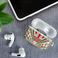 Burundi Pride Beat Of 1962 Independence Day AirPods Case Traditional Karyenda Drummer Art With Flag Sunburst Design