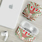 Burundi Pride Beat Of 1962 Independence Day AirPods Case Traditional Karyenda Drummer Art With Flag Sunburst Design