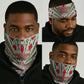 Burundi Pride Beat Of 1962 Independence Day Neck Gaiter Traditional Karyenda Drummer Art With Flag Sunburst Design