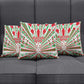 Burundi Pride Beat Of 1962 Independence Day Pillow Cover Traditional Karyenda Drummer Art With Flag Sunburst Design