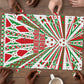 Burundi Pride Beat Of 1962 Independence Day Puzzle Traditional Karyenda Drummer Art With Flag Sunburst Design