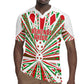 Burundi Pride Beat Of 1962 Independence Day Rugby Jersey Traditional Karyenda Drummer Art With Flag Sunburst Design