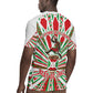 Burundi Pride Beat Of 1962 Independence Day Rugby Jersey Traditional Karyenda Drummer Art With Flag Sunburst Design