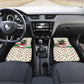 Burundi 1st July Independence Day Car Mats Patriotic Flag Portrait Art - Geometric Star Pattern