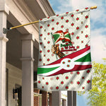 Burundi 1st July Independence Day Garden Flag Patriotic Flag Portrait Art - Geometric Star Pattern