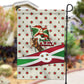 Burundi 1st July Independence Day Garden Flag Patriotic Flag Portrait Art - Geometric Star Pattern