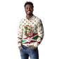 Burundi 1st July Independence Day Long Sleeve Polo Shirt Patriotic Flag Portrait Art - Geometric Star Pattern