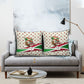 Burundi 1st July Independence Day Pillow Cover Patriotic Flag Portrait Art - Geometric Star Pattern