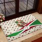 Burundi 1st July Independence Day Rubber Doormat Patriotic Flag Portrait Art - Geometric Star Pattern