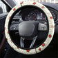 Burundi 1st July Independence Day Steering Wheel Cover Patriotic Flag Portrait Art - Geometric Star Pattern