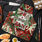 Burundi Independence Day Apron 1st July 1962 Distressed Grunge Flag Art - Broken Chains And Freedom Star